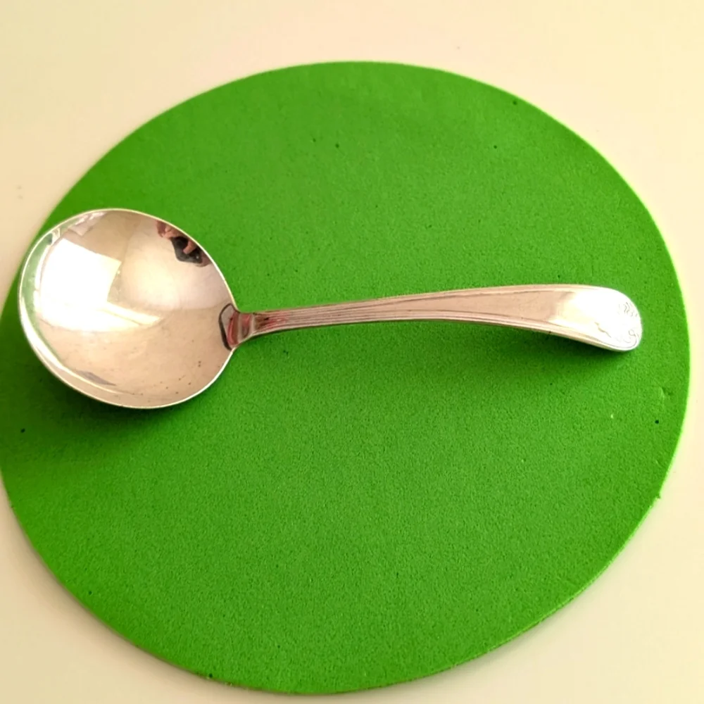 VINTAGE STERLING SILVER LADLE BY BIRKS ELLIS GH SHEFFIELD ENGLISH SHELL PATERN